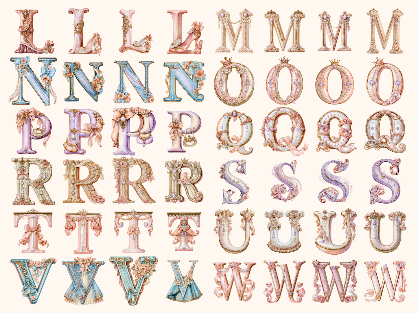 Princess Alphabet & Numbers