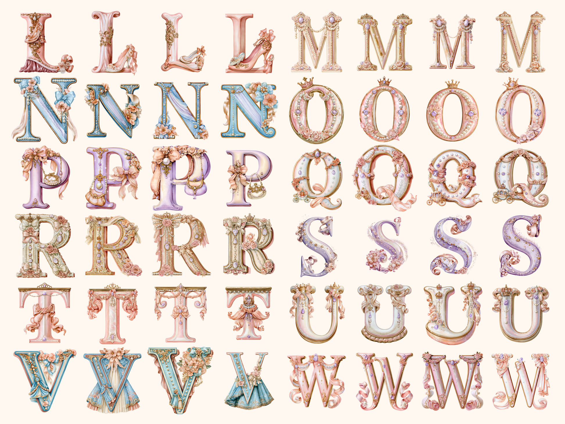 Princess Alphabet & Numbers