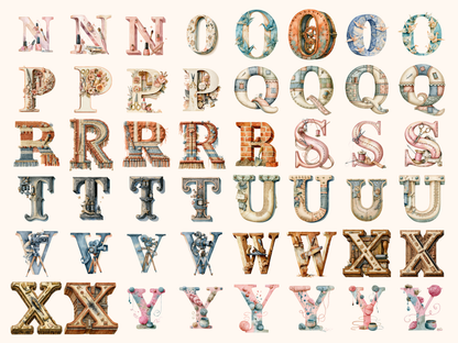 Creative Occupations Alphabet & Numbers