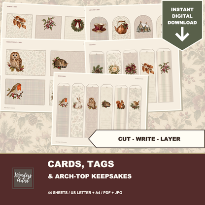 Winter Cottage Journal Kit — listing image 3