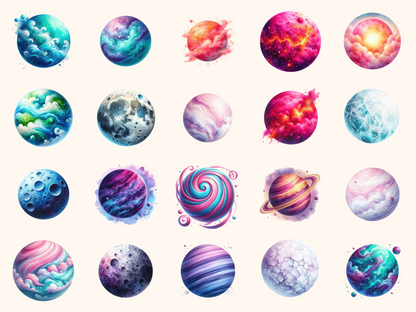 Planets Clipart