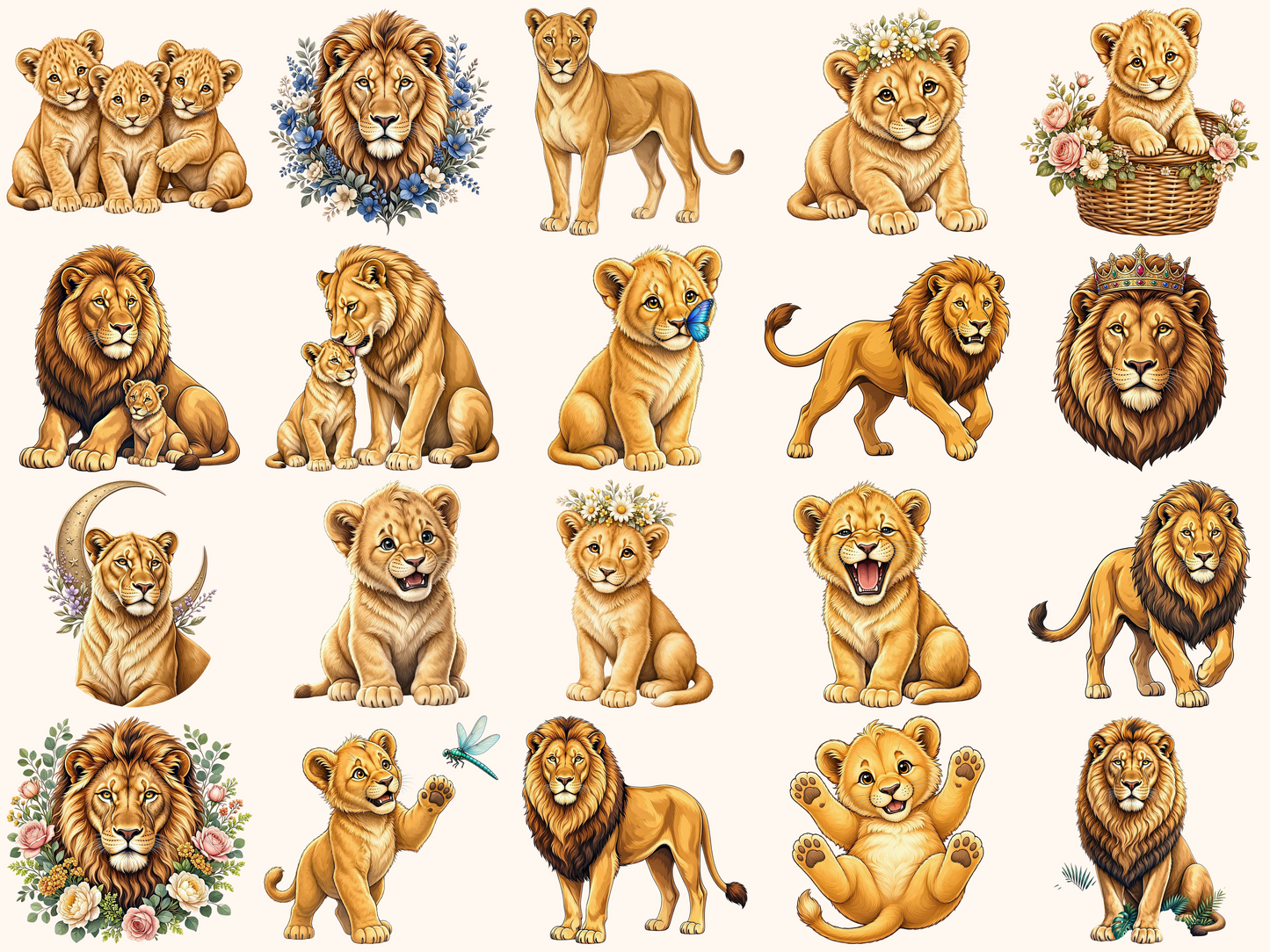 Lions Clipart