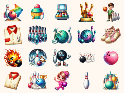 Bowling Clipart