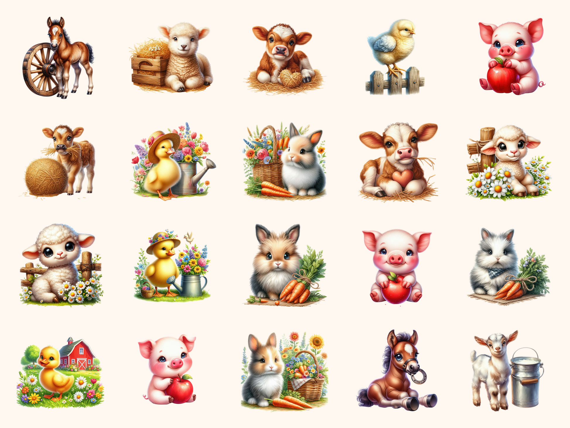 Farm Animals Clipart