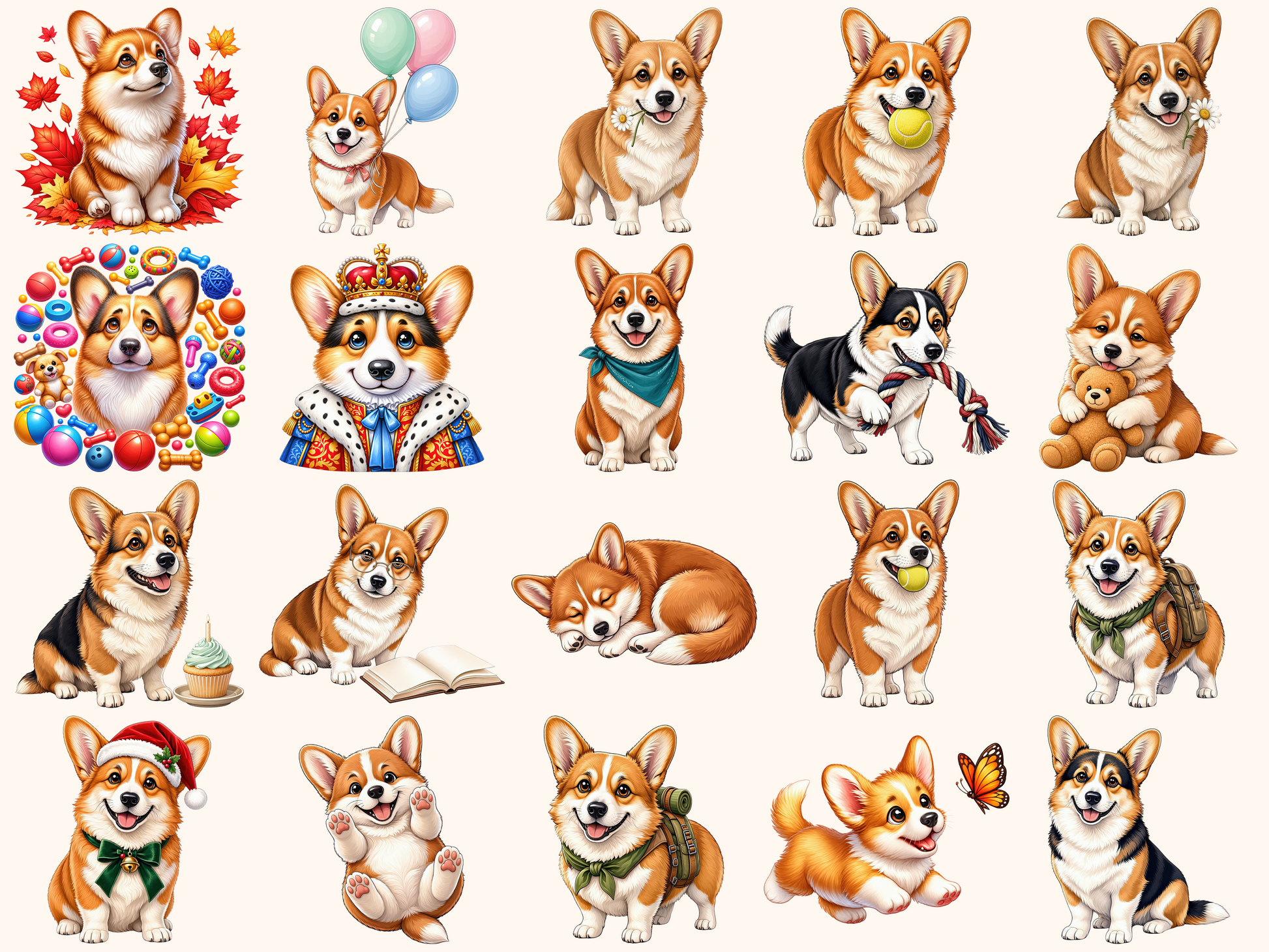 Corgi Clipart