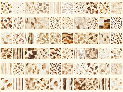 Desert Cowhide Digital Paper