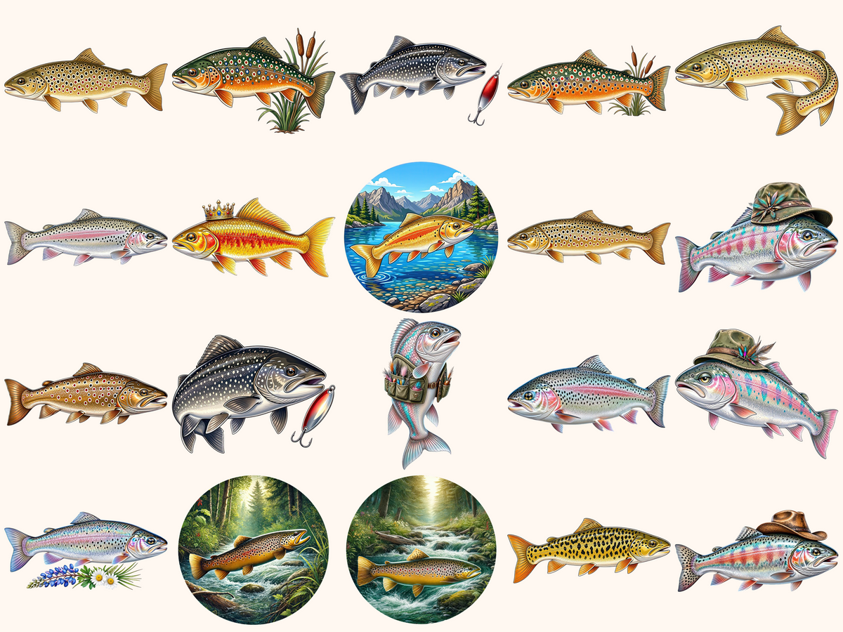 Trout Fish Clipart