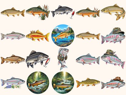 Trout Fish Clipart