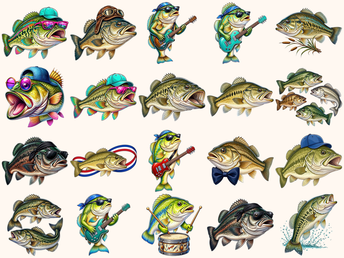 Bass Fish Clipart