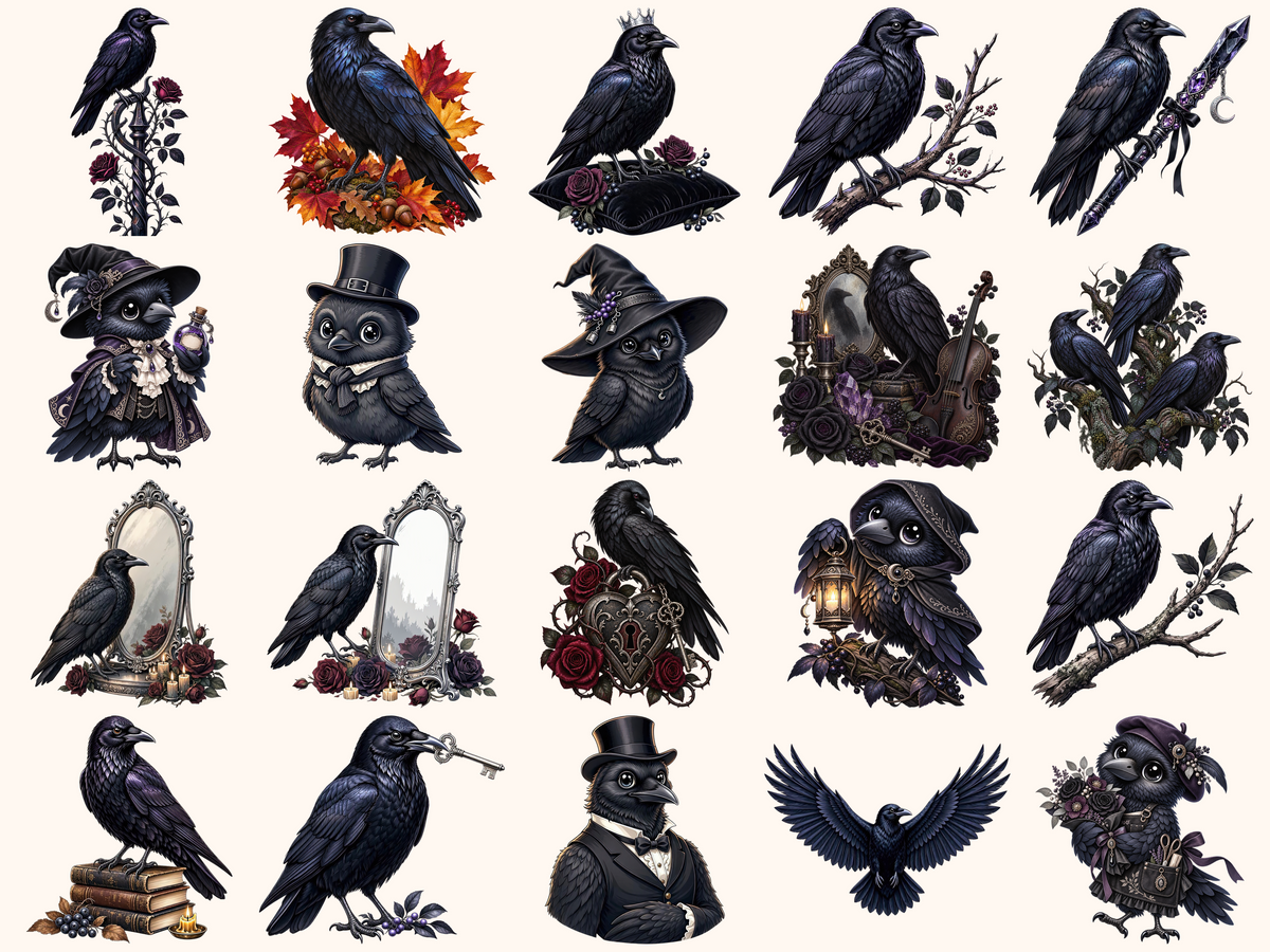 Ravens Clipart