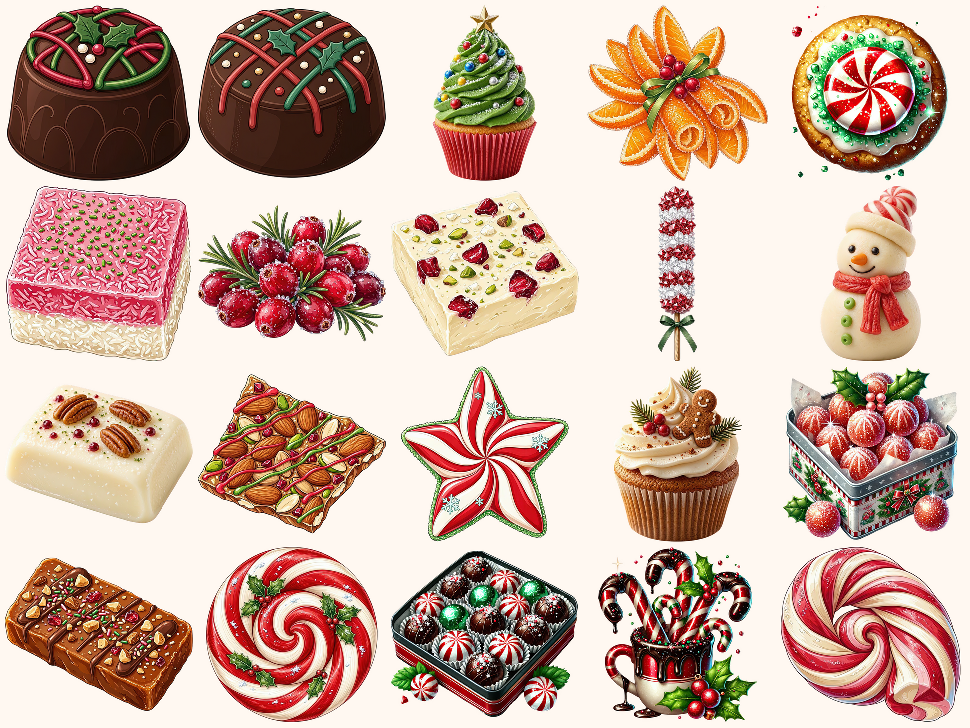 Christmas Sweets Clipart