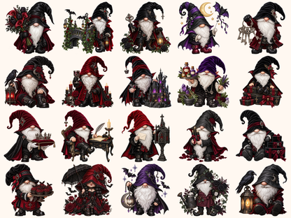 Vampire Gnomes Clipart — listing preview 3