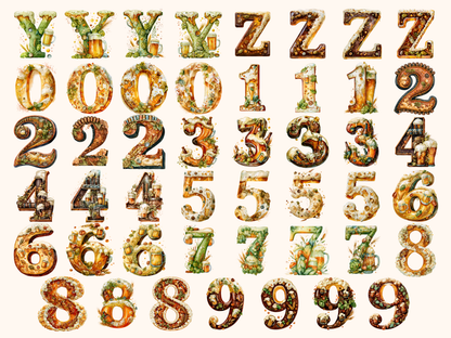 Beer Alphabet & Numbers