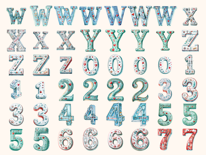 Medical Alphabet & Numbers