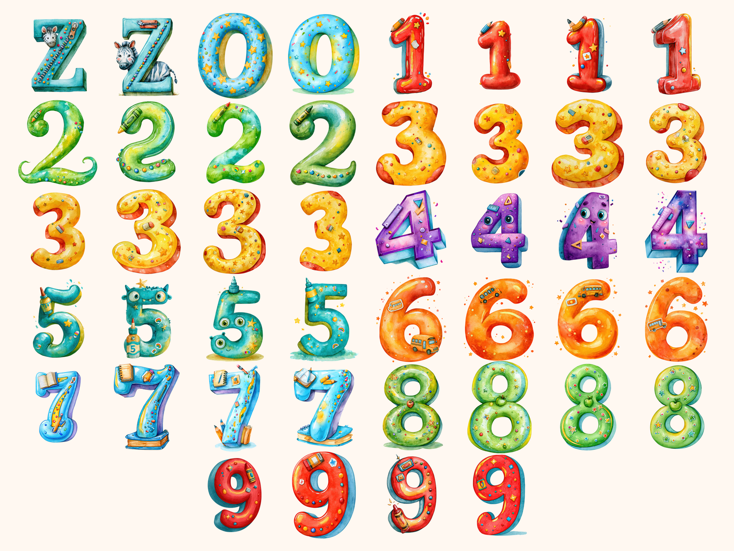 Children’s ABC Alphabet & Numbers