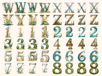 Fishing Alphabet & Numbers