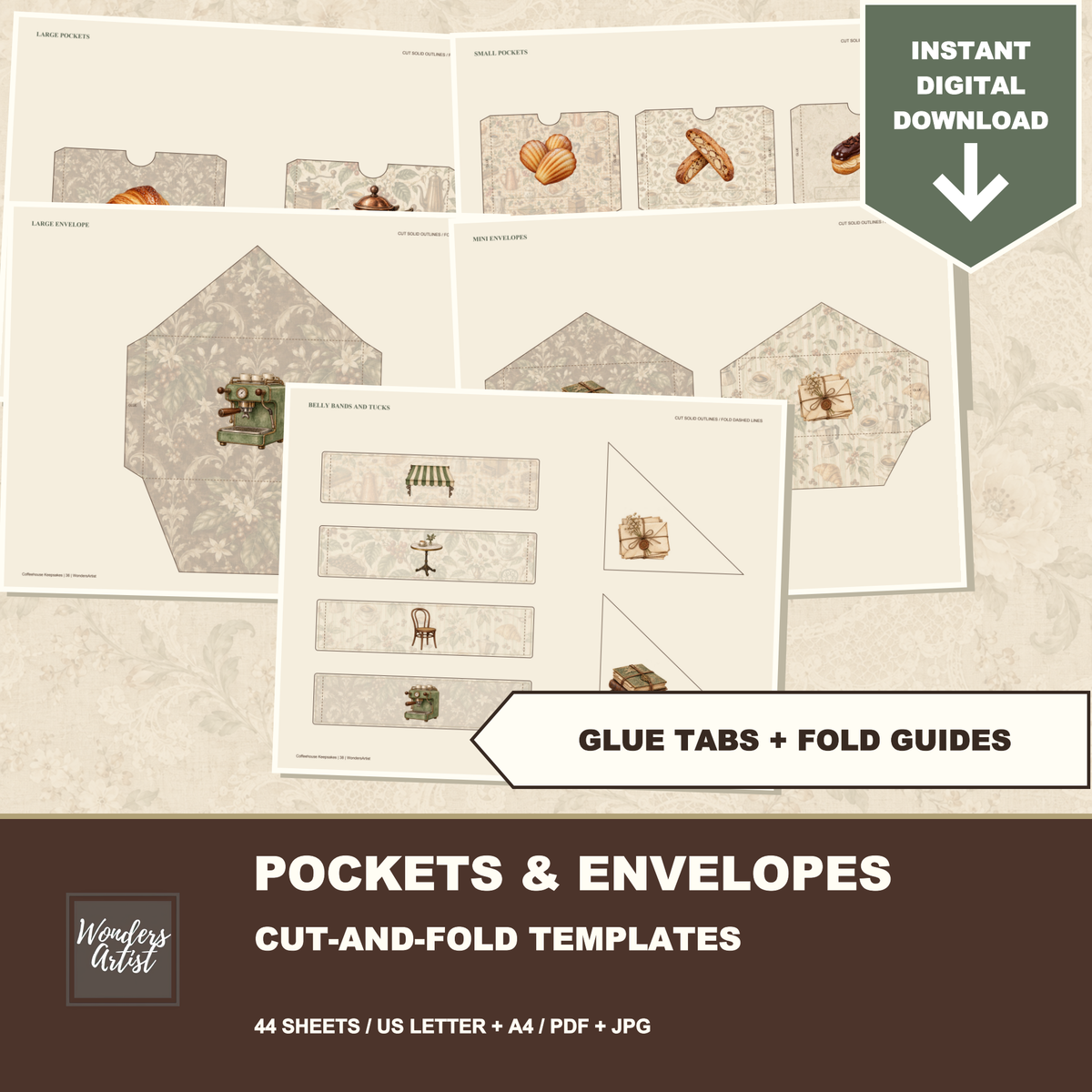 Coffeehouse Keepsakes Journal Kit — listing image 4
