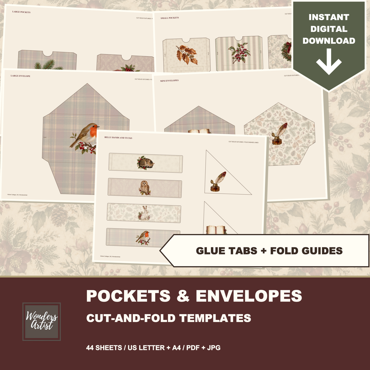 Winter Cottage Journal Kit — listing image 4
