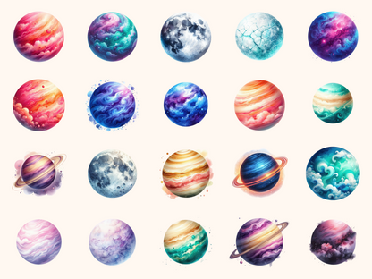 Planets Clipart