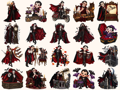 Dracula Clipart — listing preview 4