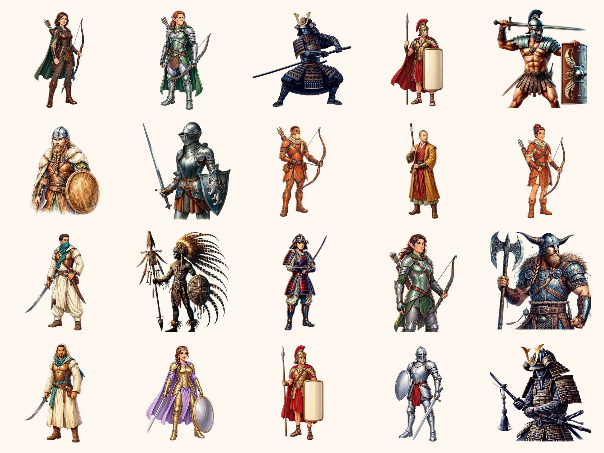 Warriors Clipart