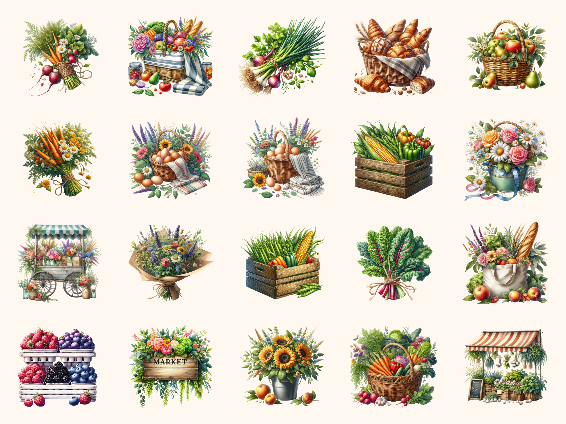 Farmers Market Clipart
