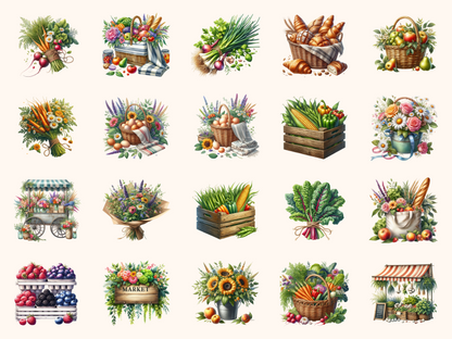 Farmers Market Clipart