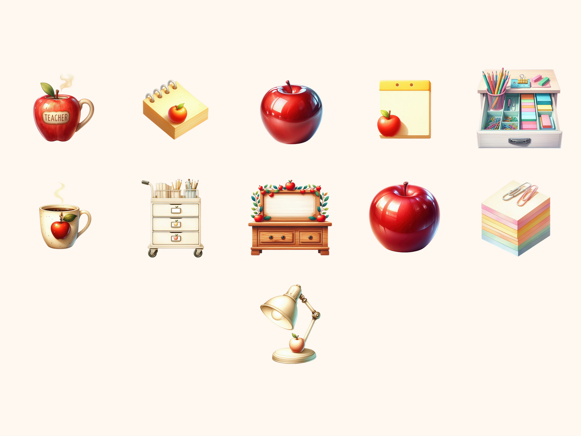 Teacher Desk Clipart