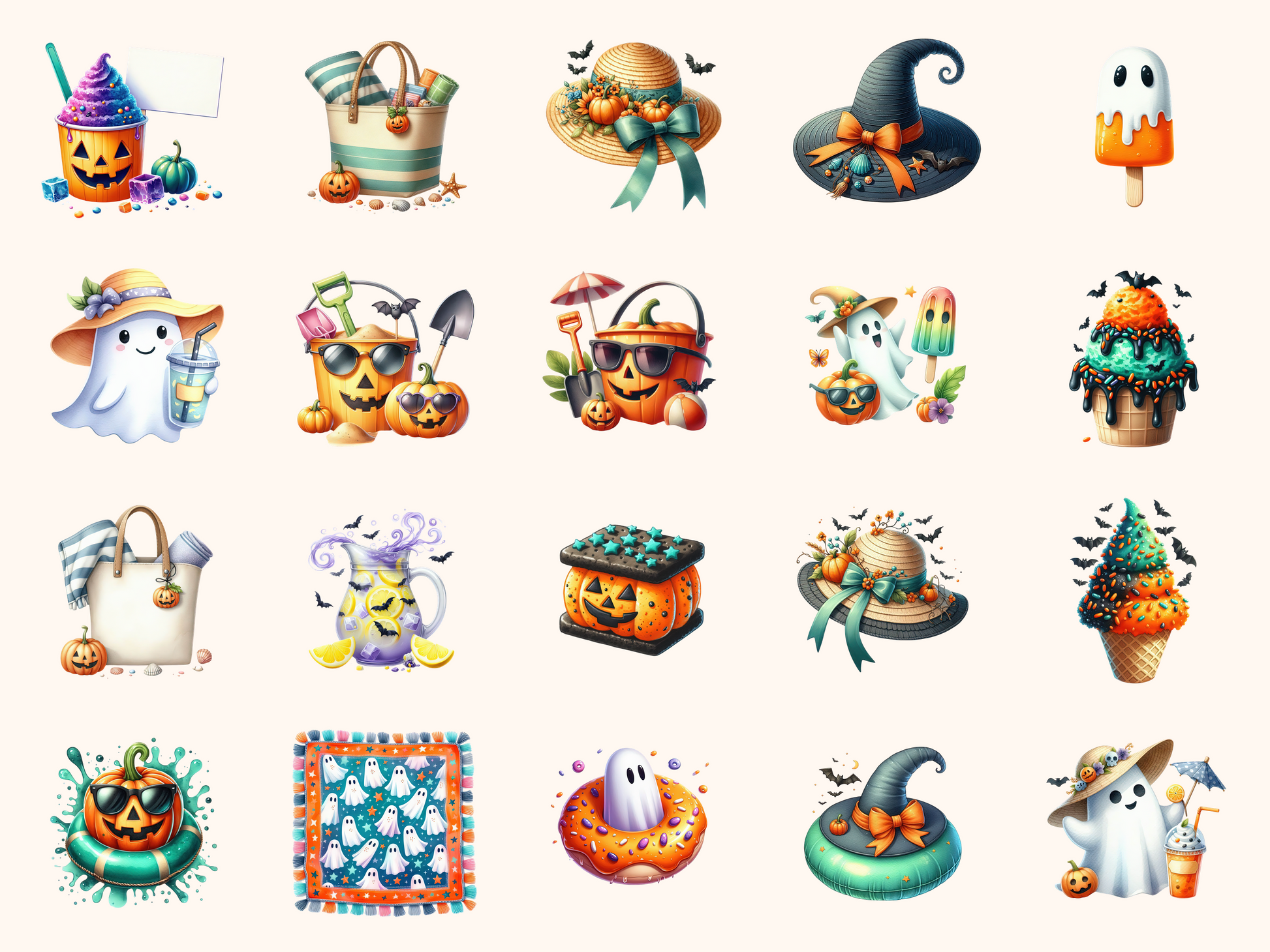 Summerween Clipart