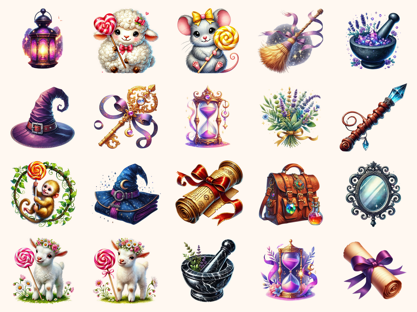 Wizard's Supplies Clipart