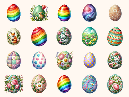 Easter Eggs Clipart
