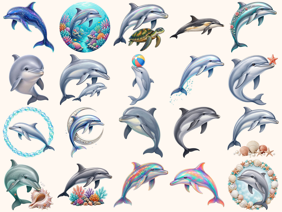 Dolphins Clipart