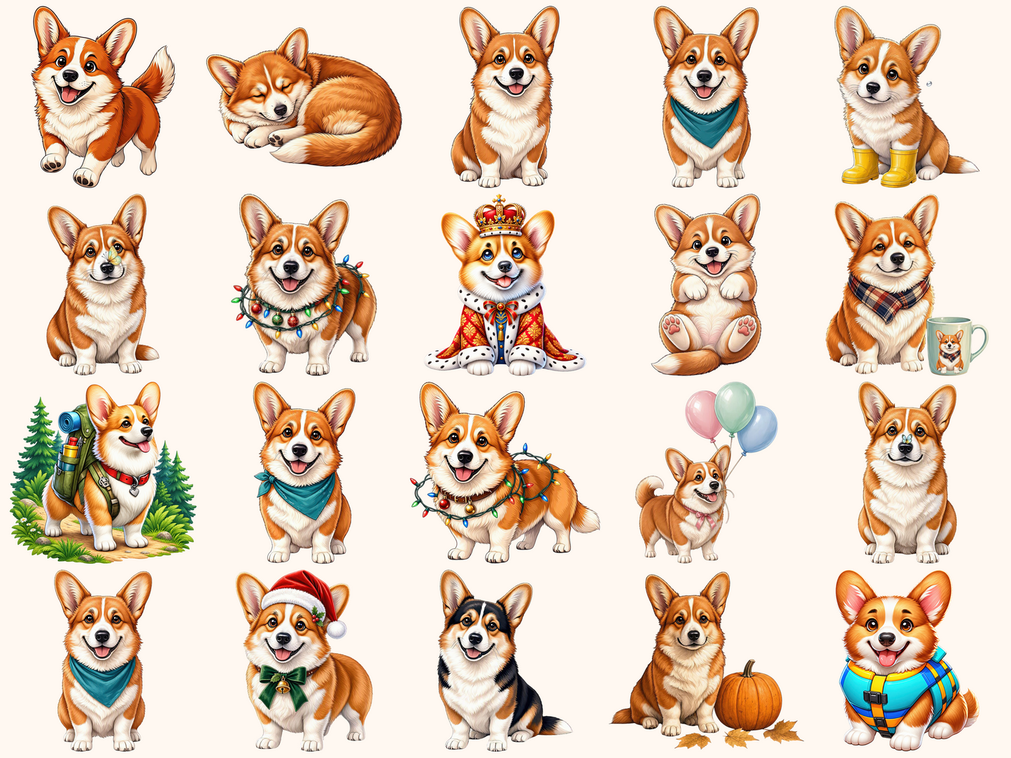 Corgi Clipart
