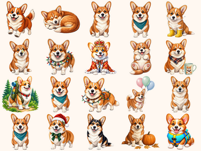 Corgi Clipart