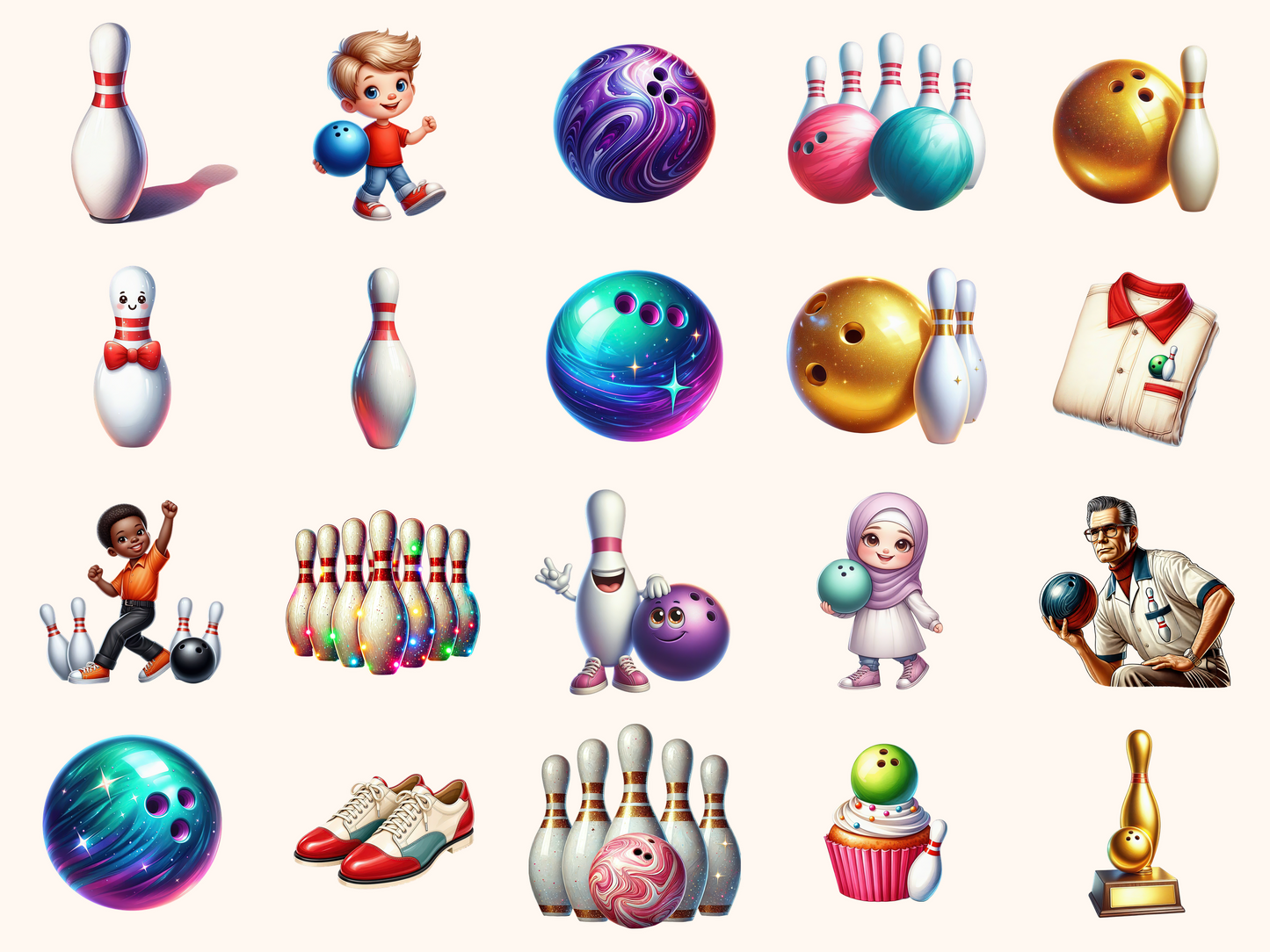 Bowling Clipart