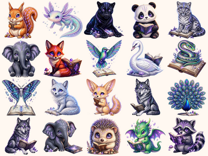 Runic Animals Clipart