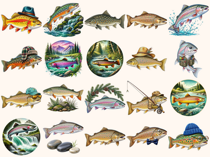 Trout Fish Clipart