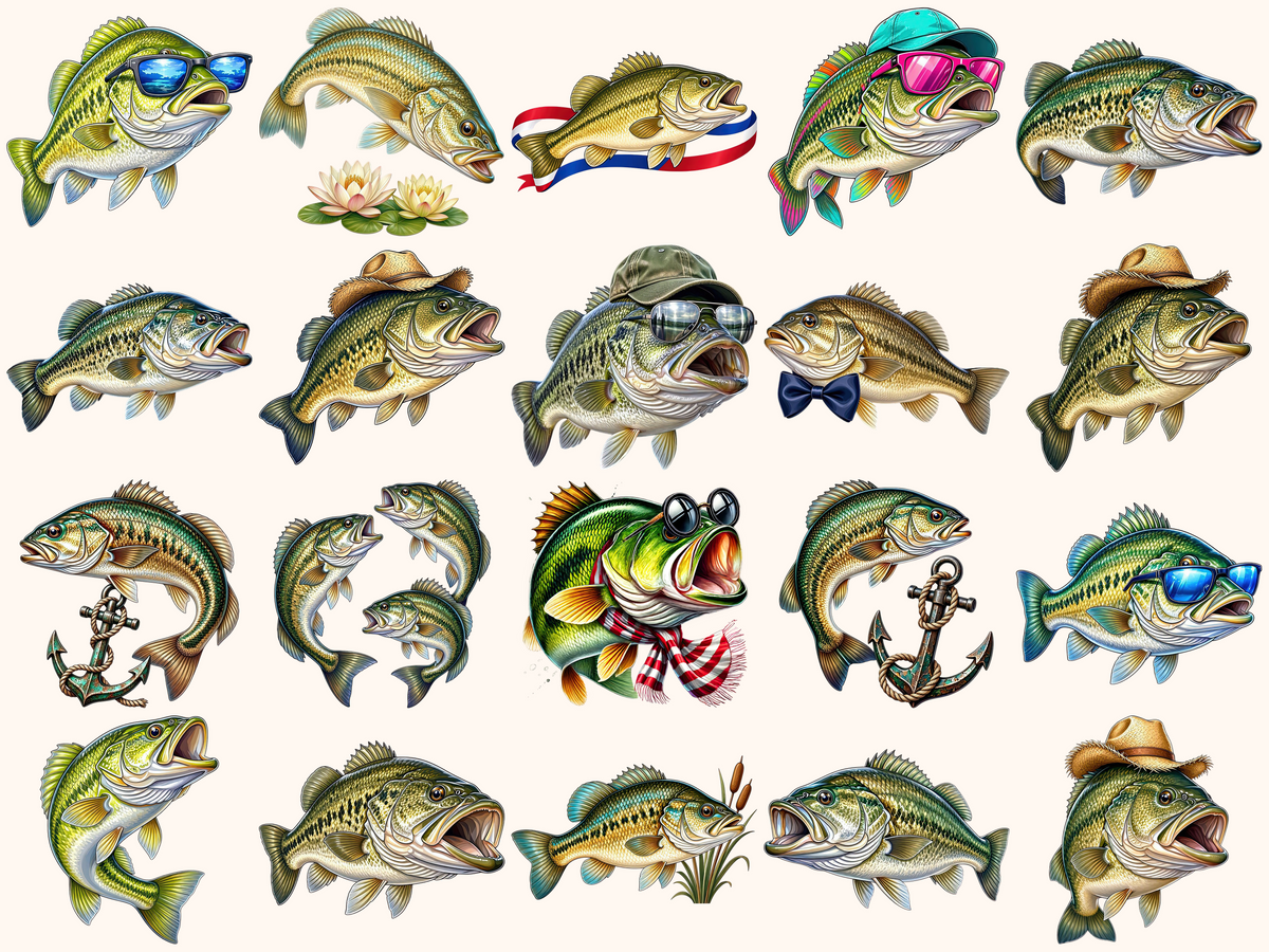 Bass Fish Clipart