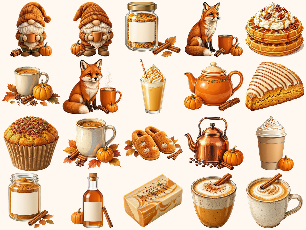 Pumpkin Spice Clipart