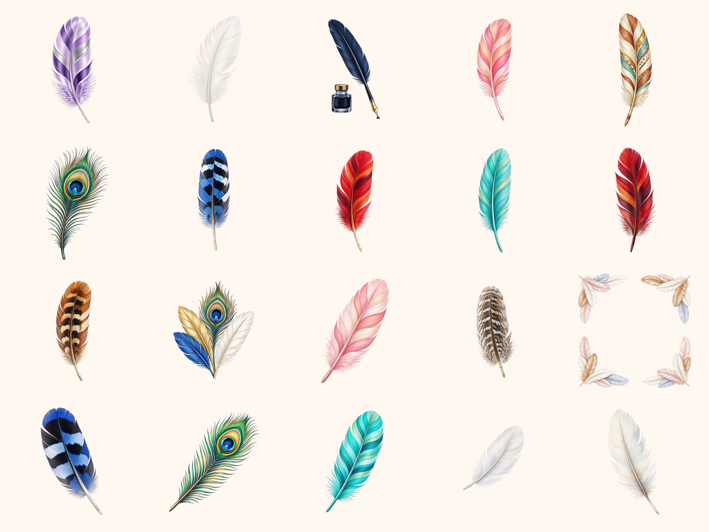 Feathers Clipart