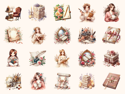 Poetcore Clipart