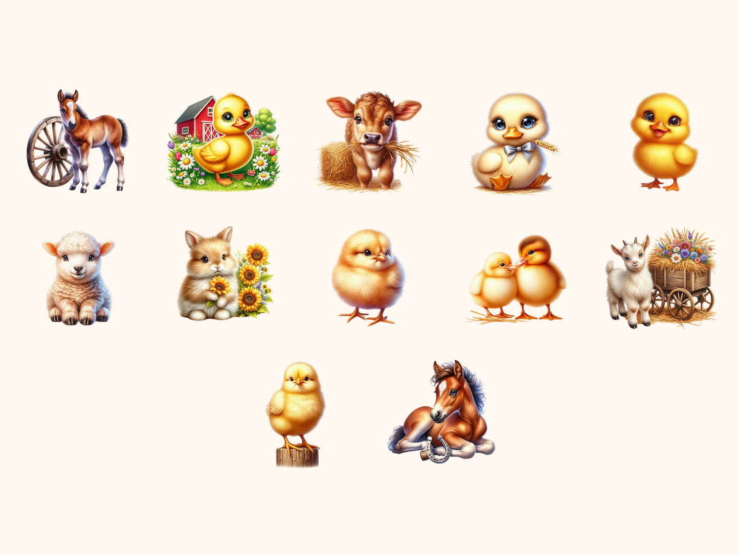 Farm Animals Clipart