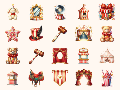 Funhouse Carnival Clipart