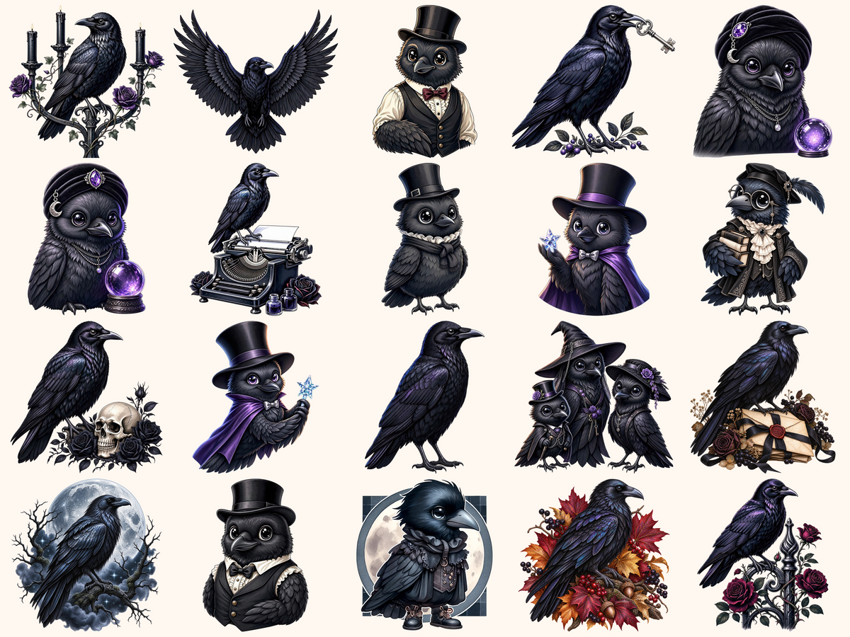 Ravens Clipart