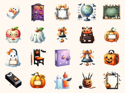 Halloween Classroom Clipart