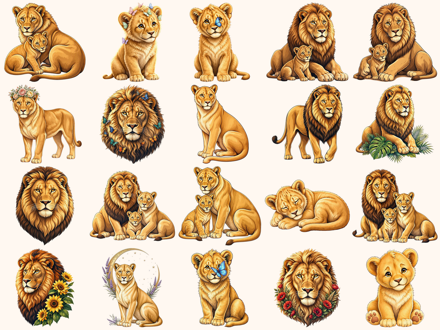 Lions Clipart