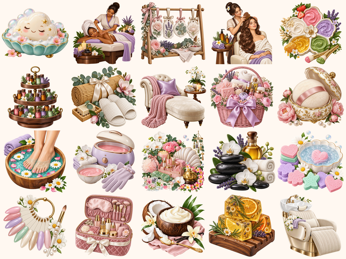 Spa Clipart — listing preview 4