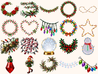 Christmas Lights Clipart