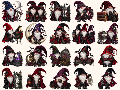 Vampire Gnomes Clipart — listing preview 4