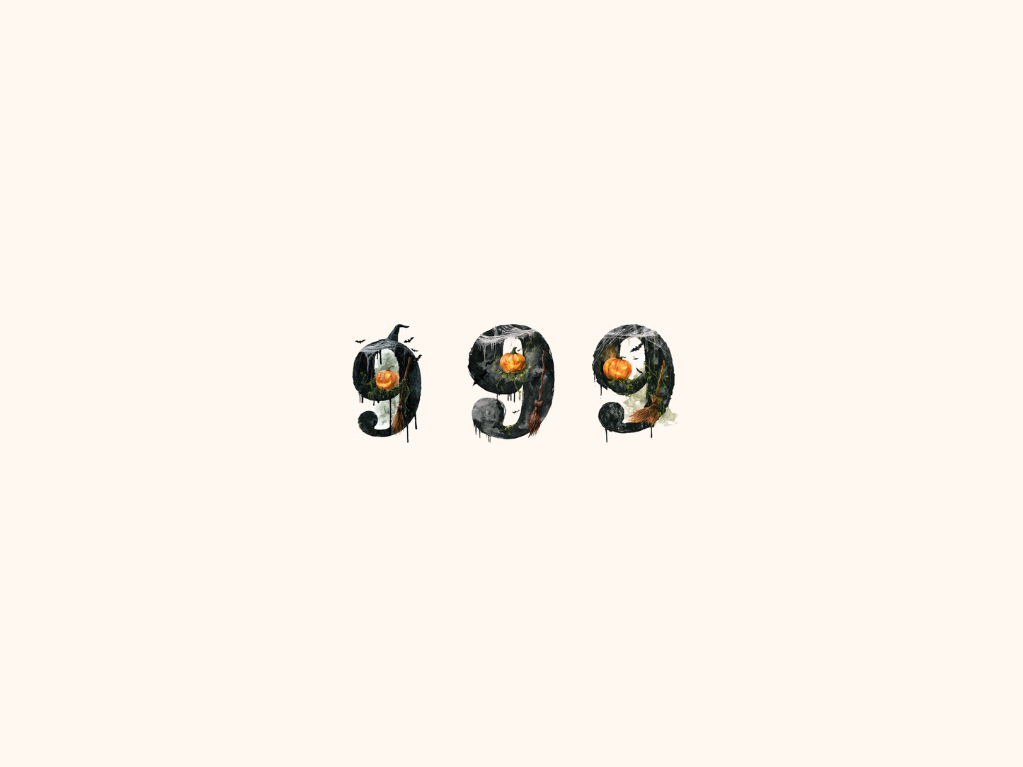 Halloween Alphabet & Numbers
